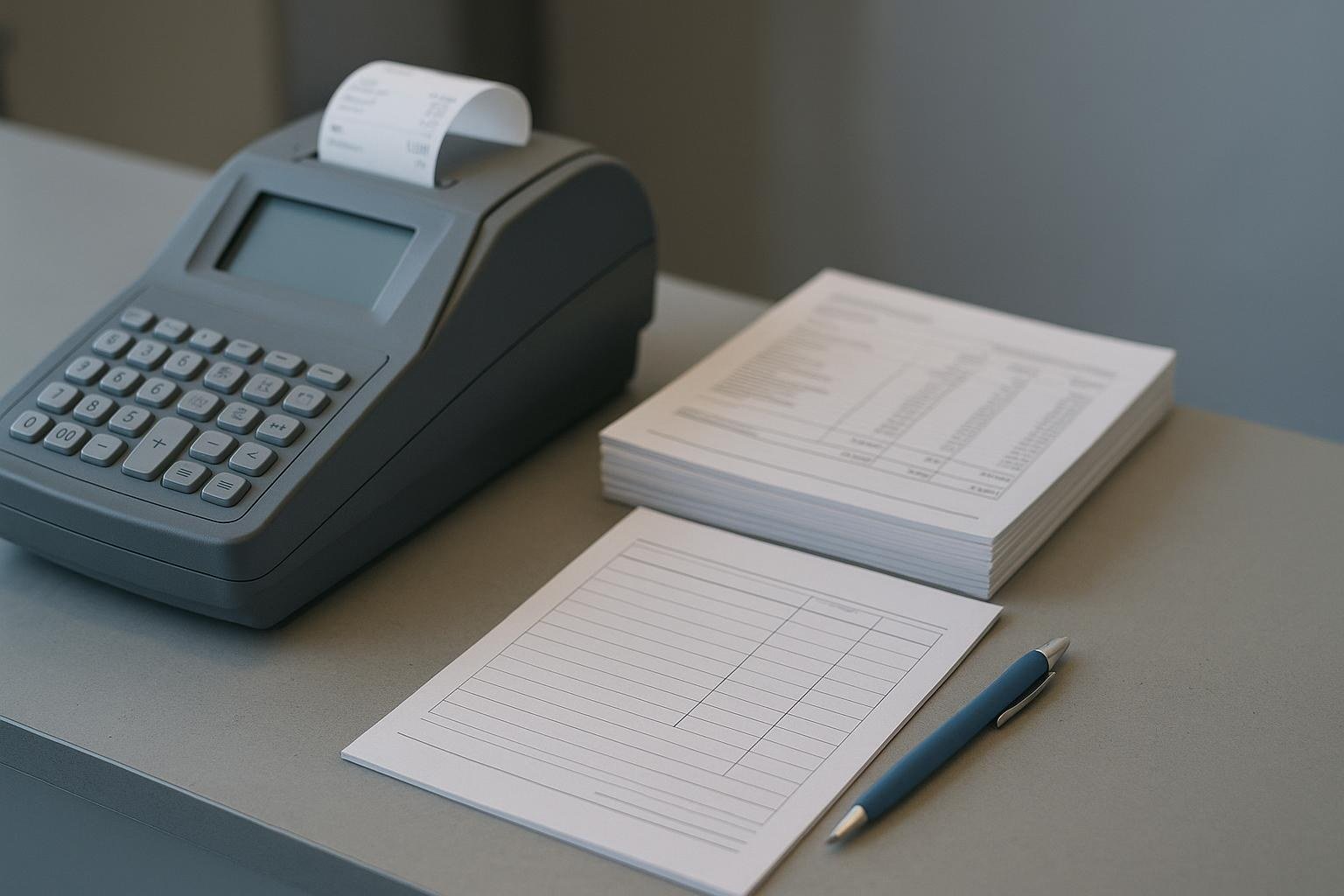 Документи и касов апарат при проверка от НАП